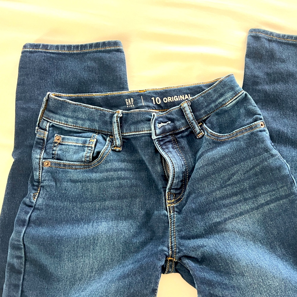 Boys, size 10 jeans from Gap.